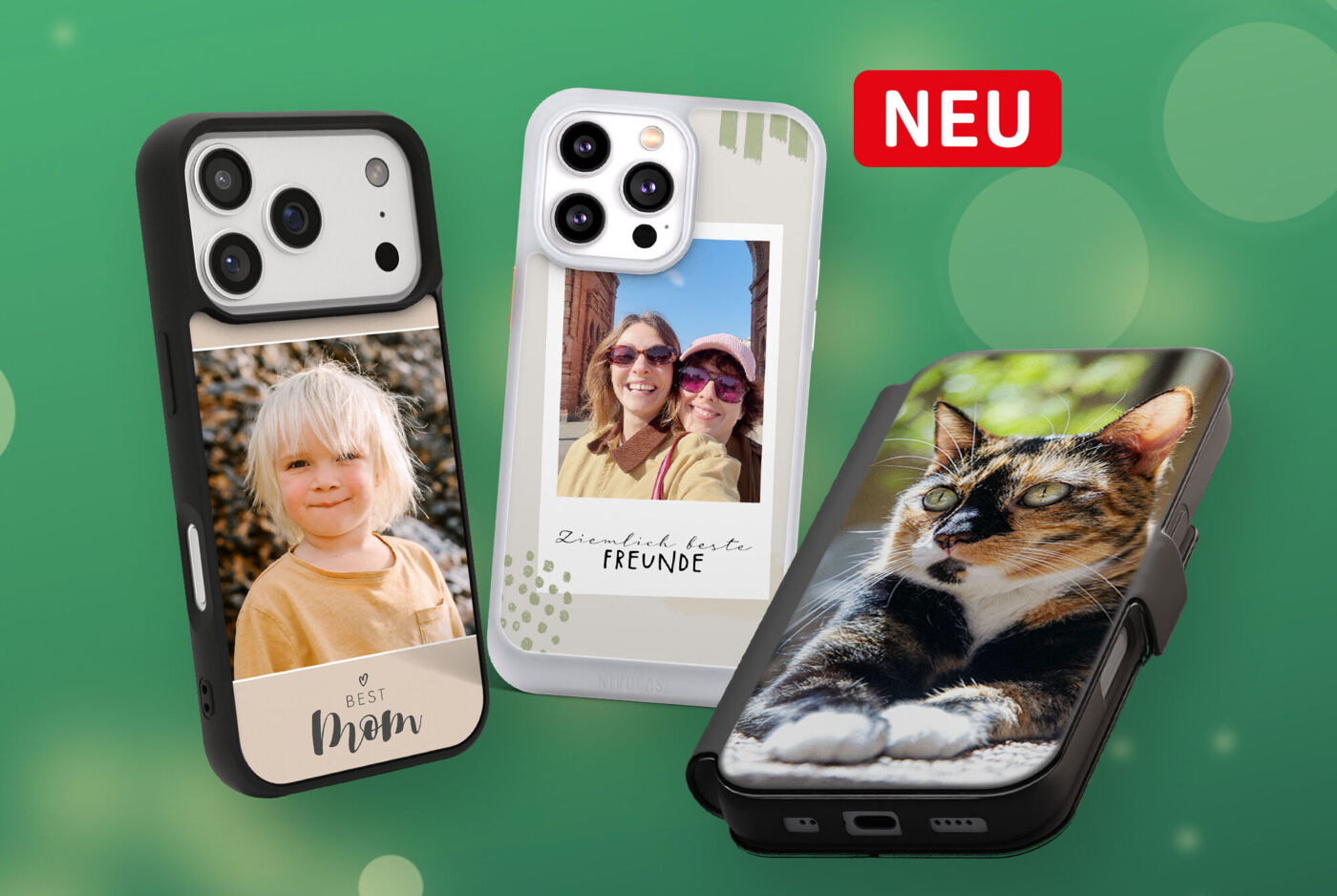 Handyhüllen mit eigenen Fotos in unterschiedlichen Designs und Ausführungen